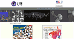 Desktop Screenshot of bfmjazz.com