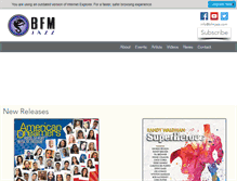 Tablet Screenshot of bfmjazz.com